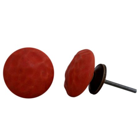 Red Solid Knob